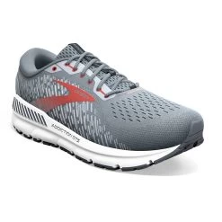 BROOKS Men's Addiction GTS 15 Running Shoe- Grey/Ebony/Chili Oil - Extra Wide (4E) -Shoe Zone Shop 110365 043 A Addiction GTS 15 1 77a58d47 7df1 4d33 b287 491b1e5f81e8