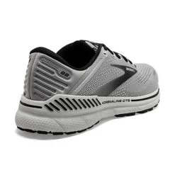 BROOKS Men's Adrenaline GTS 22 Running Shoe - Alloy/Grey/Black - Regular (D) -Shoe Zone Shop 110366 012 H Adrenaline GTS 22 1