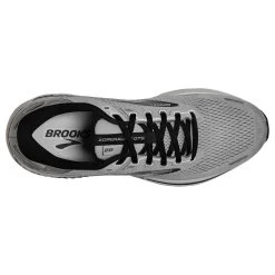 BROOKS Men's Adrenaline GTS 22 Running Shoe - Alloy/Grey/Black- Narrow (B) -Shoe Zone Shop 110366 012 O Adrenaline GTS 22