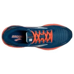 BROOKS Men's Adrenaline GTS 22 Running Shoe - Blue/Light Blue/Orange - Regular (D) 12 BROOKS Men's Adrenaline GTS 22 Running Shoe - Blue/Light Blue/Orange - Regular (D) -Shoe Zone Shop 110366 404 O Adrenaline GTS 22