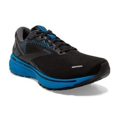 BROOKS Men's Ghost 14 Running Shoe - Black/Blackened Pearl/Blue — Regular (D) 10 BROOKS Men's Ghost 14 Running Shoe - Black/Blackened Pearl/Blue — Regular (D) -Shoe Zone Shop 110369 056 A Ghost 14 32be5ce1 5a45 4293 8dcf 1c21cb2fa5ce