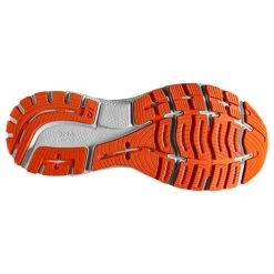 BROOKS Men's Ghost 14 Running Shoe - Titan/Teal/Flame — Regular (D) -Shoe Zone Shop 110369 488 S Ghost 14