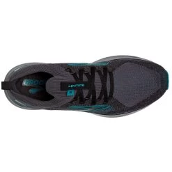 BROOKS Men's Levitate StealthFit 5 Running Shoe- Black/Ebony/Crystal Teal- Regular (D) 12 BROOKS Men's Levitate StealthFit 5 Running Shoe- Black/Ebony/Crystal Teal- Regular (D) -Shoe Zone Shop 110372 091 O Levitate StealthFit 5