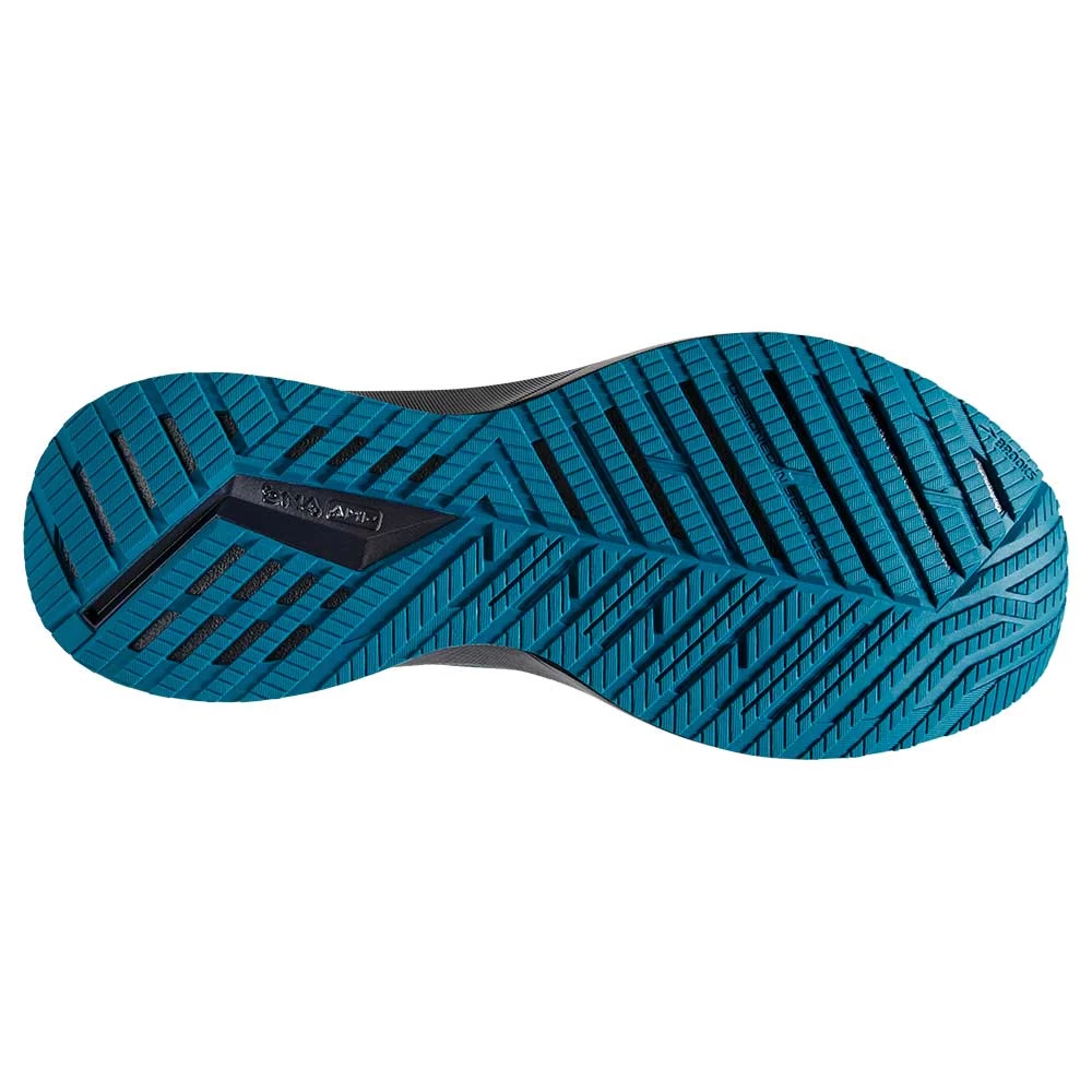 BROOKS Men's Levitate StealthFit 5 Running Shoe- Black/Ebony/Crystal Teal- Regular (D) 8 BROOKS Men's Levitate StealthFit 5 Running Shoe- Black/Ebony/Crystal Teal- Regular (D) - Image 6