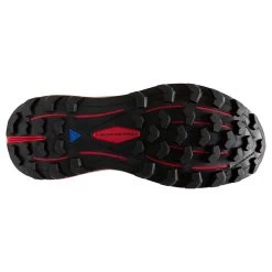 BROOKS Men's Cascadia 16 Trail Running Shoe - Black/Grey/Red - Regular (D) -Shoe Zone Shop 110376 008 S Cascadia 16