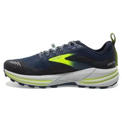 BROOKS Men's Cascadia 16 Trail Running Shoe- Titan/Peacoat/Nightlife- Regular (D) -Shoe Zone Shop 110376 411 M Cascadia 16