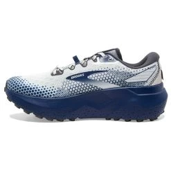 BROOKS Men's Caldera 6 Trail Running Shoe - Oyster/Blue Depths/Pearl - Regular (D) -Shoe Zone Shop 110379 071 M Caldera 6