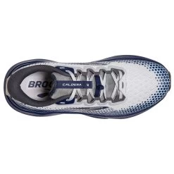 BROOKS Men's Caldera 6 Trail Running Shoe - Oyster/Blue Depths/Pearl - Regular (D) -Shoe Zone Shop 110379 071 O Caldera 6