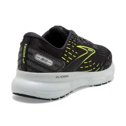 BROOKS Men's Glycerin 20 Running Shoe- Ebony/White/Nightlife - Regular (D) -Shoe Zone Shop 110382 047 H Glycerin 20