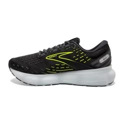 BROOKS Men's Glycerin 20 Running Shoe- Ebony/White/Nightlife - Regular (D) -Shoe Zone Shop 110382 047 M Glycerin 20