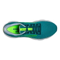 BROOKS Men's Glycerin 20 Running Shoe - Kayaking/Heron/Green Gecko - Regular (D) -Shoe Zone Shop 110382 386 O Glycerin 20