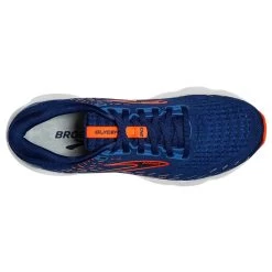 BROOKS Men's Glycerin 20 Running Shoe- Blue Depths/Palace Blue/Orange- Wide (2E) 12 BROOKS Men's Glycerin 20 Running Shoe- Blue Depths/Palace Blue/Orange- Wide (2E) -Shoe Zone Shop 110382 444 O Glycerin 20 14136165 aae8 4788 a0e2 b4f34aa394e5