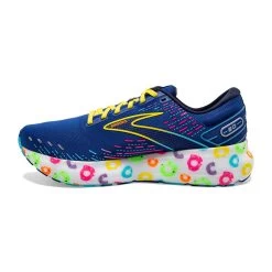 Men's Glycerin 20 Bowl O' Brooks Running Shoe - Blue/Peacoat/Yellow - Regular (D) -Shoe Zone Shop 110382 462 M Glycerin 20