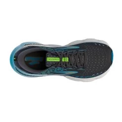 BROOKS Men's Glycerin GTS 20 Running Shoes - Black/Hawaiian Ocean/Green - Regular (D) -Shoe Zone Shop 110383 006 O Glycerin GTS 20