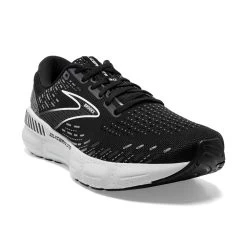 BROOKS Men's Glycerin GTS 20 Running Shoe- Black/White/Alloy- Regular (D) -Shoe Zone Shop 110383 059 A Glycerin GTS 20 1