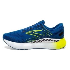 BROOKS Men's Glycerin GTS 20 Running Shoe- Blue/Nightlife/White- Regular (D) 10 BROOKS Men's Glycerin GTS 20 Running Shoe- Blue/Nightlife/White- Regular (D) -Shoe Zone Shop 110383 482 M Glycerin GTS 20