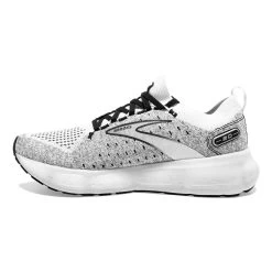 BROOKS Men's Glycerin StealthFit 20 Running Shoe - White/Grey/Black - Regular (D) -Shoe Zone Shop 110384 135 M Glycerin StealthFit 20