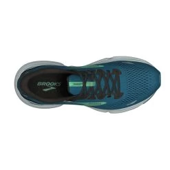 BROOKS Men's Ghost 15 Running Shoe - Moroccan Blue/Black/Spring Bud - Regular (D) -Shoe Zone Shop 110393 462 O Ghost 15
