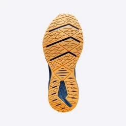 BROOKS Men's Levitate 6 Running Shoe- Classic Blue/Orange - Regular (D) -Shoe Zone Shop 110395 405 s levitate 6 mens neutral springy running shoe 1