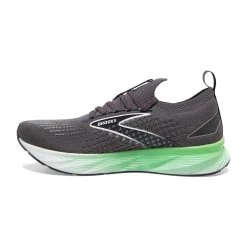 BROOKS Men's Levitate StealthFit 6 Running Shoe- Blackened Pearl/Green/White- Regular (D) -Shoe Zone Shop 110397 323 M Levitate StealthFit 6