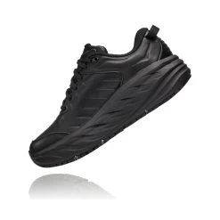 Hoka Women's Bondi SR Running Shoe - Black/Black - Regular (B) -Shoe Zone Shop 1110521 BBLC 4