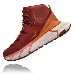 Hoka Women's TenNine Hike GoreTEXHiking Shoes - Cherry Mahogany/Strawberry Ice - Regular (B) -Shoe Zone Shop 1113511 CMSI 4