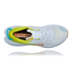 Hoka Men's Bondi X Running Shoe - White/Evening Primrose - Regular (D) -Shoe Zone Shop 1113512 WEPR 5 1