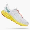 Hoka Men's Clifton 8 Running Shoe - Blanc De Blanc/Illuminating— Regular (D) -Shoe Zone Shop 1119393 BDBI 2