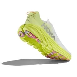 Hoka Women's Rincon 3 Running Shoe - White/Citrus Glow - Regular (B) -Shoe Zone Shop 1119396 WCGL 4