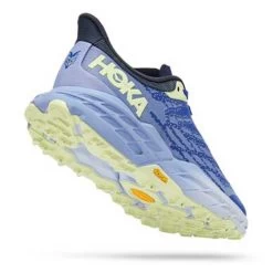 Hoka Women's Speedgoat 5 Trail Shoe - Purple Impression/Bluing- Regular (B) -Shoe Zone Shop 1123158 PIBN 3