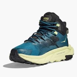 Hoka Men's Trail Code GTX Hiking Boot- Blue Graphite/Blue Coral -Shoe Zone Shop 1123165 BGBCR 3