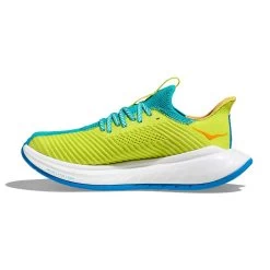 Hoka Men's Carbon X 3 Running Shoe - Ceramic/Evening Primrose -Shoe Zone Shop 1123192 CEPR 8