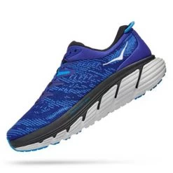 Hoka Men's Gaviota 4 Running Shoe - Bluing/Blue Graphite - Regular (D) -Shoe Zone Shop 1123198 BBGP 4