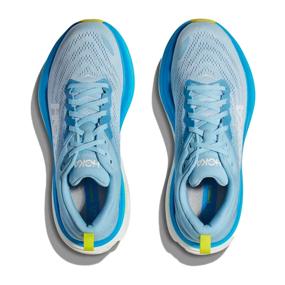 Hoka Men's Bondi 8 Running Shoe - Airy Blue/Diva Blue - Regular (D) 5 Hoka Men's Bondi 8 Running Shoe - Airy Blue/Diva Blue - Regular (D) - Image 3