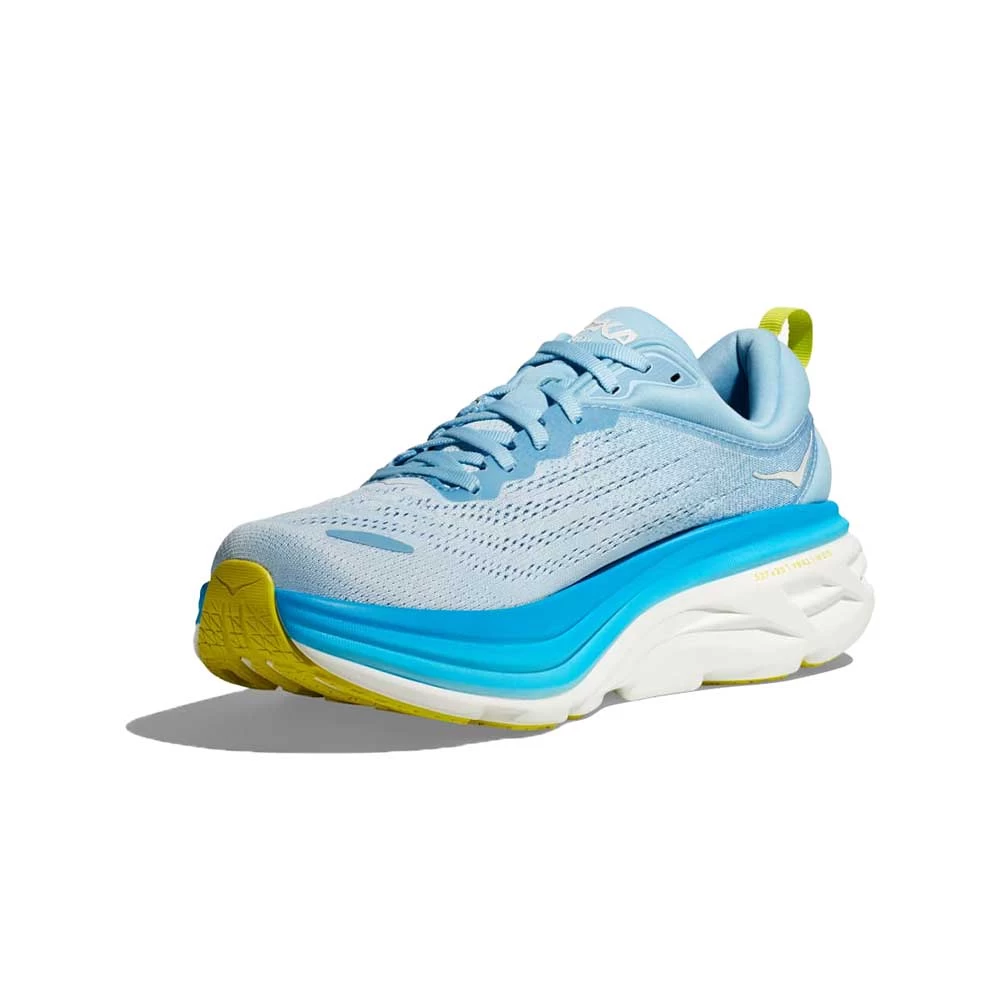 Hoka Men's Bondi 8 Running Shoe - Airy Blue/Diva Blue - Regular (D) 4 Hoka Men's Bondi 8 Running Shoe - Airy Blue/Diva Blue - Regular (D) - Image 2
