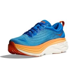 Hoka Men's Bondi 8 - Coastal Sky/All Aboard -Shoe Zone Shop 1123202 CSAA 3