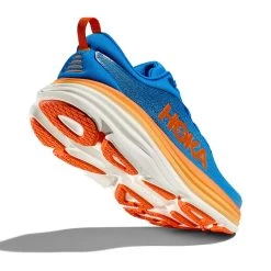 Hoka Men's Bondi 8 - Coastal Sky/All Aboard -Shoe Zone Shop 1123202 CSAA 4