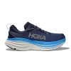Hoka Men's Bondi 8 Running Shoe - Outer Space/All Aboard - Regular (D) -Shoe Zone Shop 1123202 OSAA 1