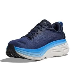 Hoka Men's Bondi 8 Running Shoe - Outer Space/All Aboard - Regular (D) -Shoe Zone Shop 1123202 OSAA 3