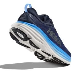 Hoka Men's Bondi 8 Running Shoe - Outer Space/All Aboard - Regular (D) -Shoe Zone Shop 1123202 OSAA 4