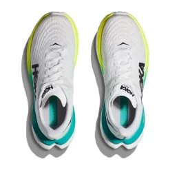 Hoka Men's Mach 5 Running Shoe - White/Blue Glass - Regular (D) 10 Hoka Men's Mach 5 Running Shoe - White/Blue Glass - Regular (D) -Shoe Zone Shop 1127893 WBGL 2