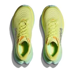 Hoka Women's Mach 5 Running Shoe - Citrus Glow/Lime Glow - Regular (B) -Shoe Zone Shop 1127894 CGLG 2