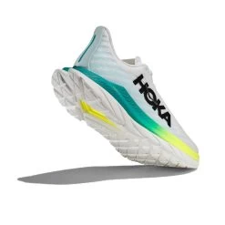 Hoka Women's Mach 5 Running Shoe - White/Blue Glass - Regular (B) 9 Hoka Women's Mach 5 Running Shoe - White/Blue Glass - Regular (B) -Shoe Zone Shop 1127894 WBGL 4
