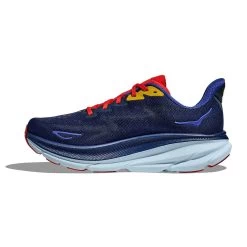 Hoka Men's Clifton 9 Running Shoe - Bellwether Blue/Dazzling Blue - Regular (D) -Shoe Zone Shop 1127895 BBDGB 8