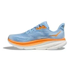 Hoka Women's Clifton 9 Running Shoe - Airy Blue/Ice Water - Regular (B) -Shoe Zone Shop 1127896 ABIW 8 651127a3 d39a 46ab a0b2 4d2f7bdb09b8