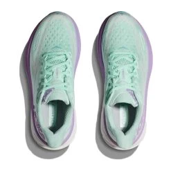 Hoka Women's Clifton 9 Running Shoe - Sunlit Ocean/Lilac Mist - Regular (B) -Shoe Zone Shop 1127896 SOLM 2