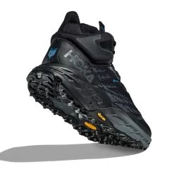 Hoka Men's Speedgoat 5 Mid GTX Running Shoe - Black/Black -Shoe Zone Shop 1127918 BBLC 4