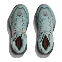 Hoka Women's Speedgoat 5 Mid GTX Trail Running Shoe - Agave/Spruce - Regular (B) -Shoe Zone Shop 1127919 ASPR 2