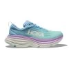 Hoka Women's Bondi 8 Running Shoe - Airy Blue/Sunlit Ocean - Regular (B) -Shoe Zone Shop 1127952 ABSO 1