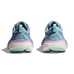 Hoka Women's Bondi 8 Running Shoe - Airy Blue/Sunlit Ocean - Regular (B) -Shoe Zone Shop 1127952 ABSO 5